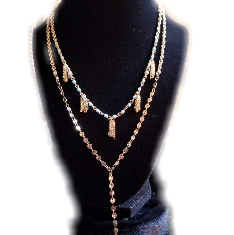 SugarFix by BaubleBar Tiered Necklace NWT